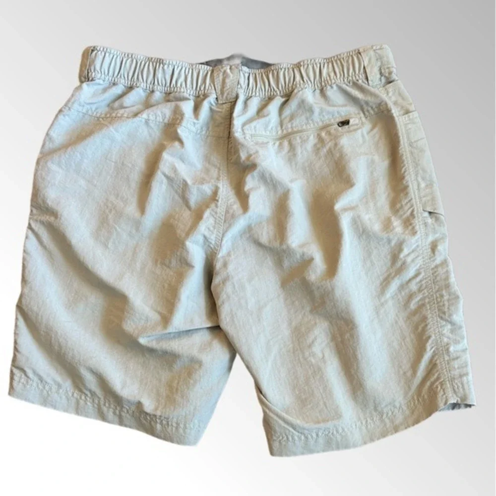 The North Face‎ Hiking Shorts Mens XL Taupe/Gray Integrated Belt Utility Pockets